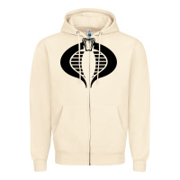 Sandshell Gi Joe Cobra Vintage Zipper Hoodie - linhVisuals