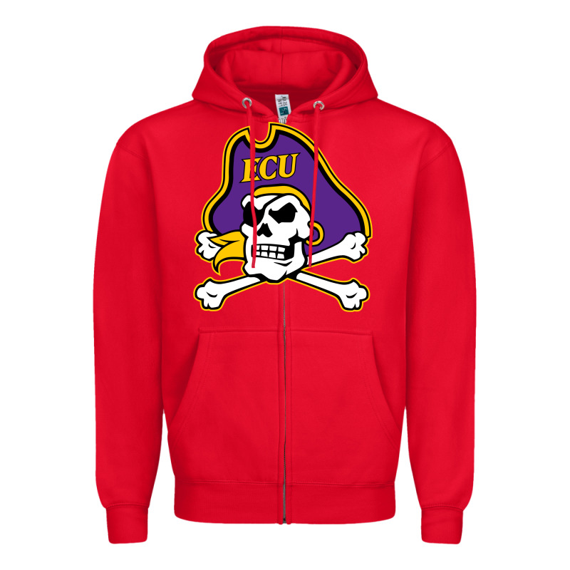 East Carolina Pirates Zipper Hoodie by linhVisuals | Teevron
