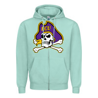 Seafoam East Carolina Pirates Zipper Hoodie - linhVisuals