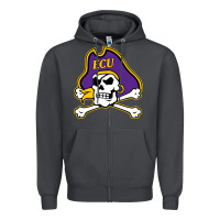 Smoke East Carolina Pirates Zipper Hoodie - linhVisuals