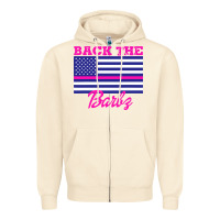 Sandshell NICKI BACK THE BARBZ Zipper Hoodie - linhVisuals