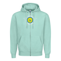 Seafoam suffolk county police t shirt   scpd Zipper Hoodie - linhVisuals
