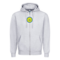 Heather Grey suffolk county police t shirt   scpd Zipper Hoodie - linhVisuals