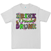 Drink Drank Drunk Mardi Gras Olivia Premium Tee | Teevron