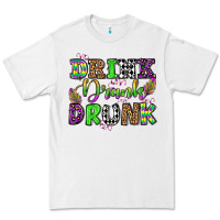 White drink drank drunk mardi gras olivia Premium Tee - OliviaCreatesArt