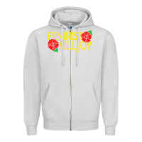 Dove Grey feminist killjoy retro women woman Zipper Hoodie - linhVisuals