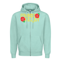 Seafoam feminist killjoy retro women woman Zipper Hoodie - linhVisuals