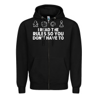 Black funny board game lovers gamers players Zipper Hoodie - linhVisuals