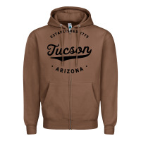 Chestnut classic retro vintage tucson arizona 1775 usa gift sweatshirt Zipper Hoodie - linhVisuals