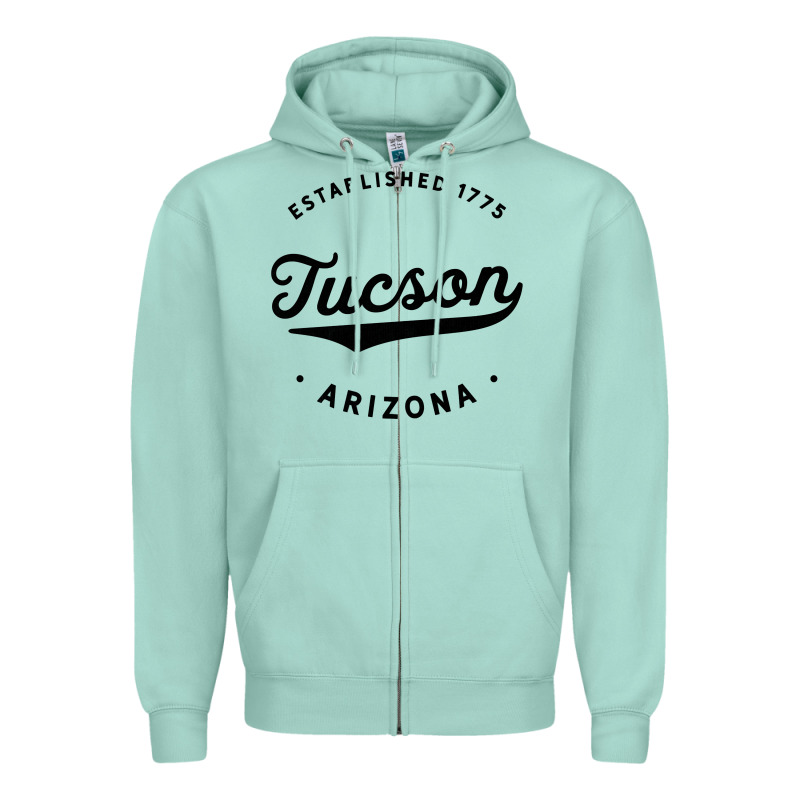 Classic Retro Vintage Tucson Arizona 1775 Usa Gift Sweatshirt Zipper Hoodie by linhVisuals | Teevron