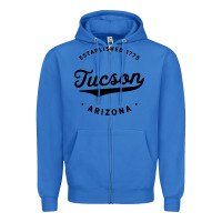 True Royal classic retro vintage tucson arizona 1775 usa gift sweatshirt Zipper Hoodie - linhVisuals
