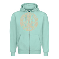 Seafoam i love guns bacon pork pig funny gun Zipper Hoodie - linhVisuals