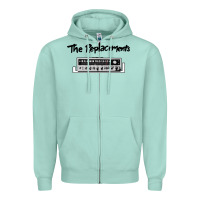 Seafoam radio the replacements Zipper Hoodie - linhVisuals