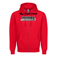 Red radio the replacements Zipper Hoodie - linhVisuals