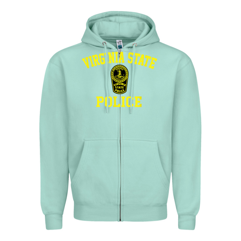 Virginia State Police Zipper Hoodie by linhVisuals | Teevron