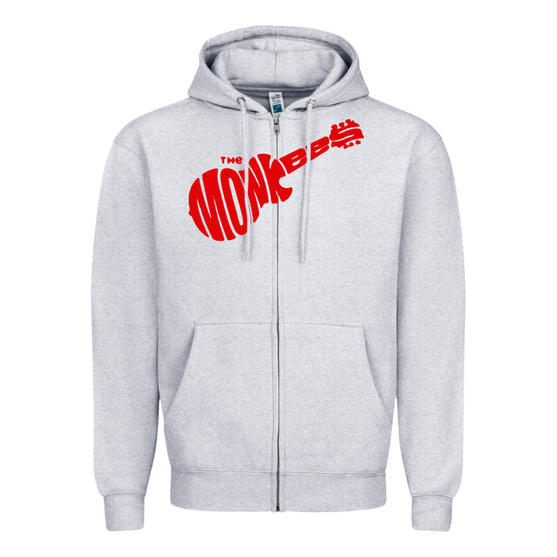 Red Monkees Zipper Hoodie by linhVisuals | Teevron