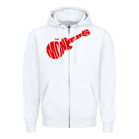 White red monkees Zipper Hoodie - linhVisuals