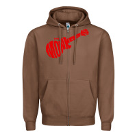 Chestnut red monkees Zipper Hoodie - linhVisuals
