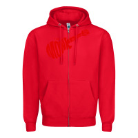 Red red monkees Zipper Hoodie - linhVisuals