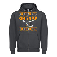 Smoke oh snap turkey wishbone funny ugly Zipper Hoodie - linhVisuals