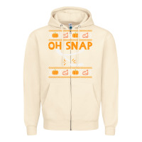 Sandshell oh snap turkey wishbone funny ugly Zipper Hoodie - linhVisuals