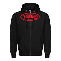 Black reverend horton heat Zipper Hoodie - linhVisuals