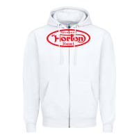 White reverend horton heat Zipper Hoodie - linhVisuals
