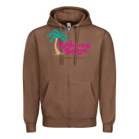 Chestnut bahama breeze Zipper Hoodie - linhVisuals