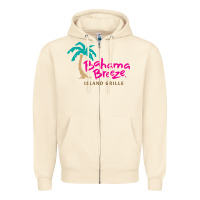 Sandshell bahama breeze Zipper Hoodie - linhVisuals