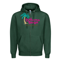 Sports Green bahama breeze Zipper Hoodie - linhVisuals