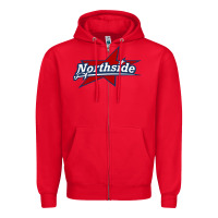 Red northside high school Zipper Hoodie - linhVisuals