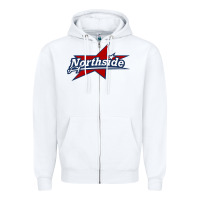 White northside high school Zipper Hoodie - linhVisuals
