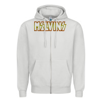 Dove Grey melvins vocalis Zipper Hoodie - linhVisuals