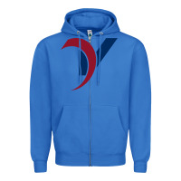 True Royal ventrac Zipper Hoodie - linhVisuals