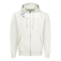 Oatmeal Heather anytime fitness leg day Zipper Hoodie - linhVisuals