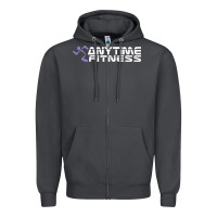 Smoke anytime fitness leg day Zipper Hoodie - linhVisuals