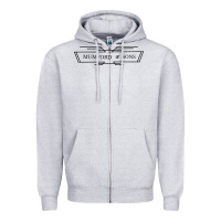 Heather Grey mumford and sons merch Zipper Hoodie - linhVisuals