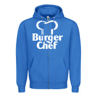 True Royal vintage burger chef classic Zipper Hoodie - linhVisuals
