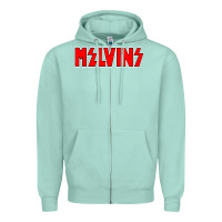 Seafoam melvins vocalis Zipper Hoodie - linhVisuals