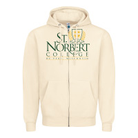 Sandshell St. Norbert College Zipper Hoodie - linhVisuals