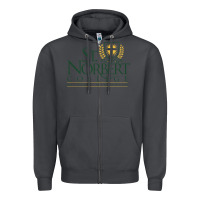 Smoke St. Norbert College Zipper Hoodie - linhVisuals