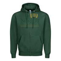 Sports Green St. Norbert College Zipper Hoodie - linhVisuals
