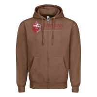 Chestnut Stevens Institute of Technology Zipper Hoodie - linhVisuals