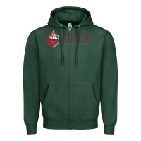 Sports Green Stevens Institute of Technology Zipper Hoodie - linhVisuals