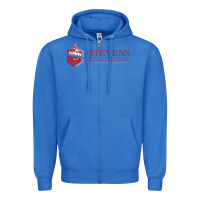 True Royal Stevens Institute of Technology Zipper Hoodie - linhVisuals