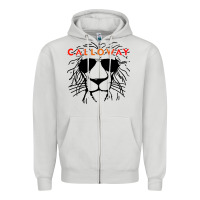 Dove Grey clay calloway sketch Zipper Hoodie - linhVisuals