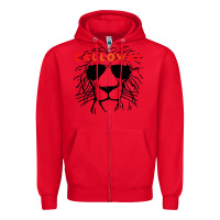 Red clay calloway sketch Zipper Hoodie - linhVisuals