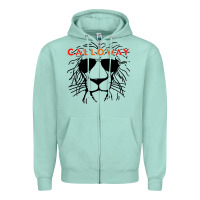 Seafoam clay calloway sketch Zipper Hoodie - linhVisuals