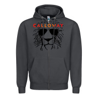 Smoke clay calloway sketch Zipper Hoodie - linhVisuals