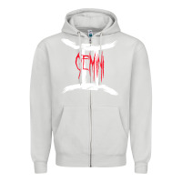 Dove Grey zodiac series gemini classic Zipper Hoodie - linhVisuals
